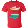 Fishing - floating boat cute animals T Shirt & Hoodie