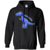 CUTE ANIMALS - Blue TRex T Shirt & Hoodie