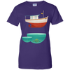 Fishing - floating boat cute animals T Shirt & Hoodie
