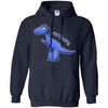 CUTE ANIMALS - Blue TRex T Shirt & Hoodie
