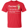 Farmer - Definition of a Farmer animals T Shirt & Hoodie